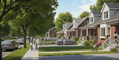 Affordable neighbourhoods in Ottawa with family homes and local amenities