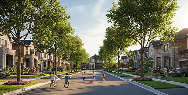 Family-friendly neighbourhoods in Ottawa with parks, schools and residential streets