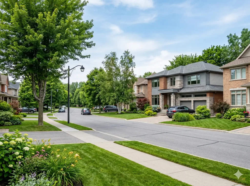 Beaverbrook Ottawa neighbourhood suburban homes and family community