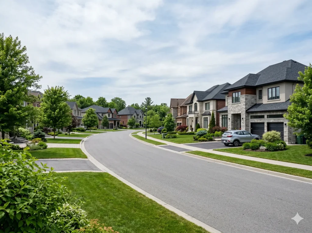 Greely neighbourhood Ottawa homes streets and residential area