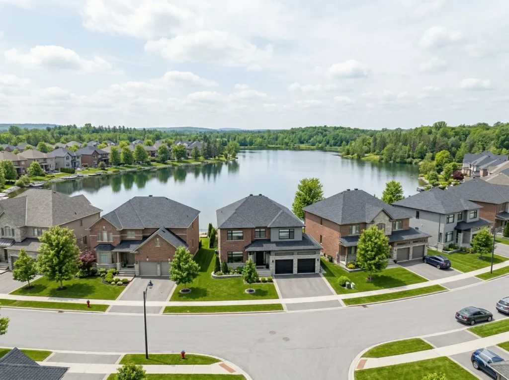 Kanata Lakes neighbourhood Ottawa homes streets and residential area