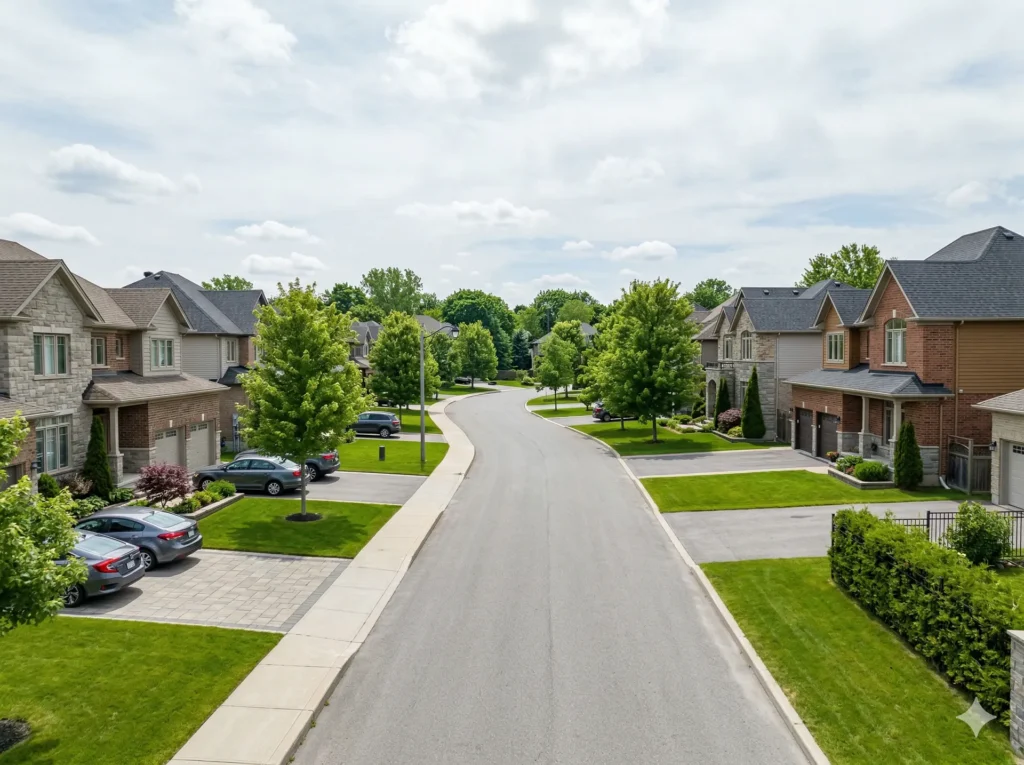 Osgoode neighbourhood Ottawa homes streets and residential area